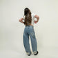 Develop Korea Perfect Circle Jeans Blue | ODD EVEN