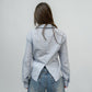 Askhaki Seoul Carrie Shirt Blue | ODD EVEN
