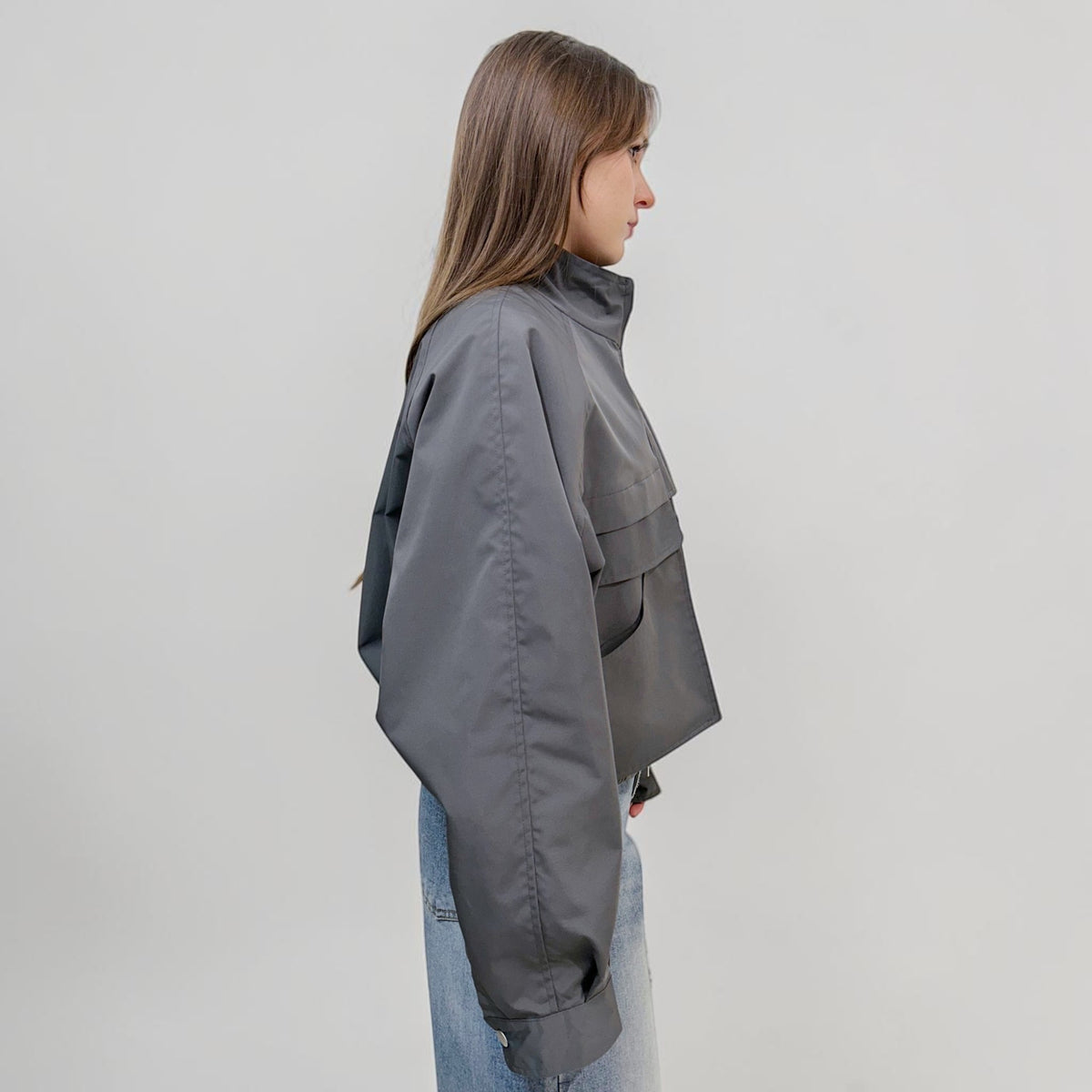 Askhaki Seoul Armaggedon Jacket Grey | ODD EVEN