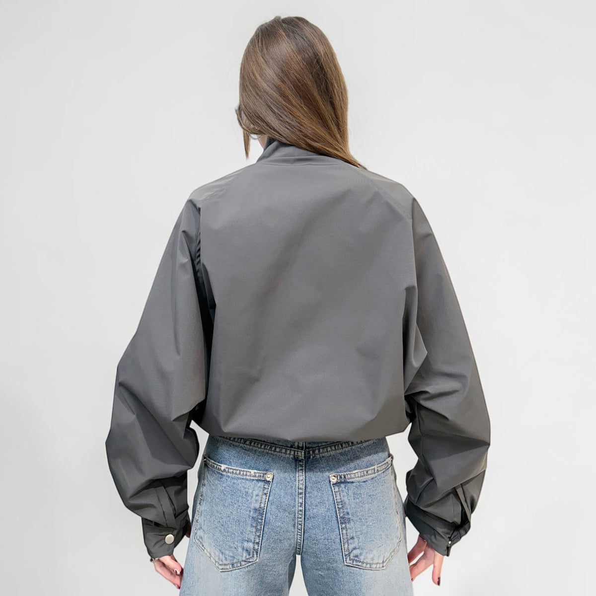 Askhaki Seoul Armaggedon Jacket Grey | ODD EVEN