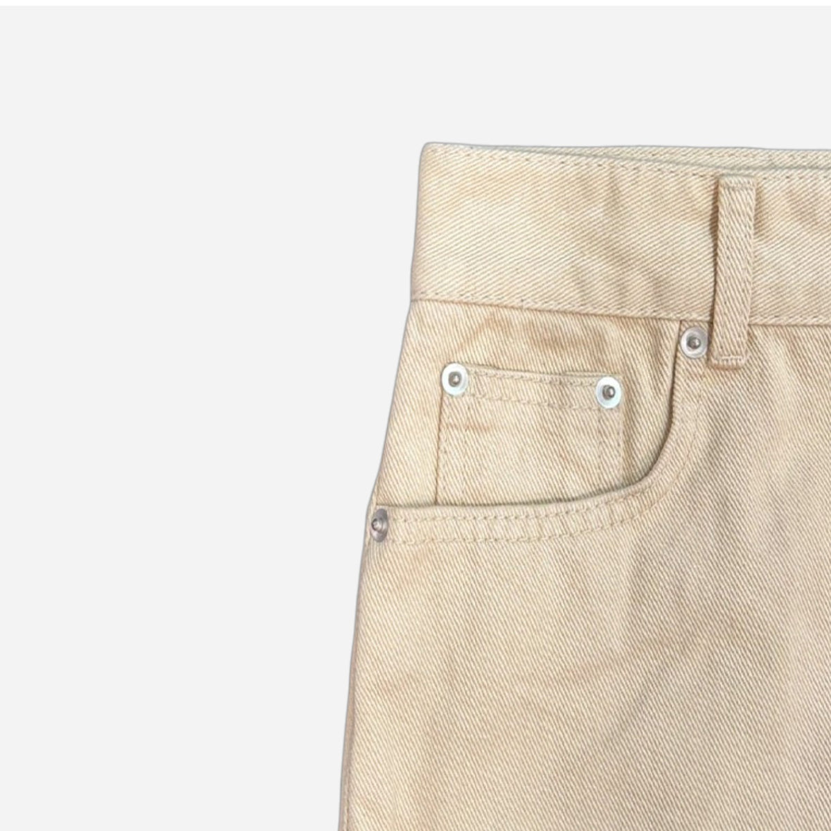 Develop Korea Yumi Mini Skirt Tan