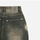 Develop Korea Hearts Collide Jeans Navy
