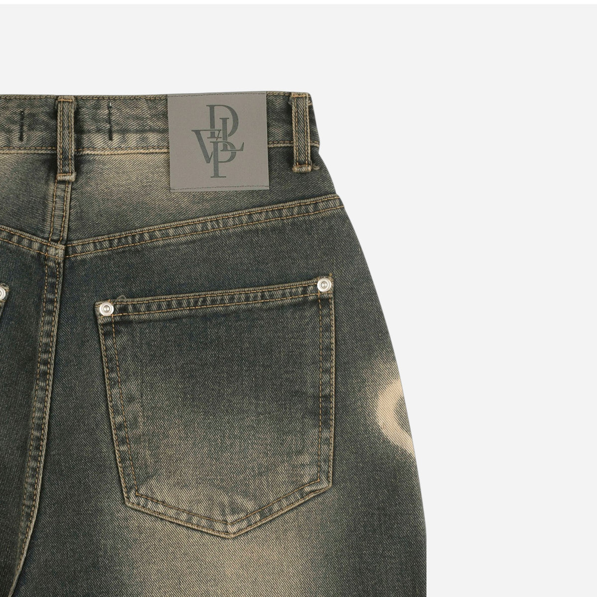 Develop Korea Hearts Collide Jeans Navy