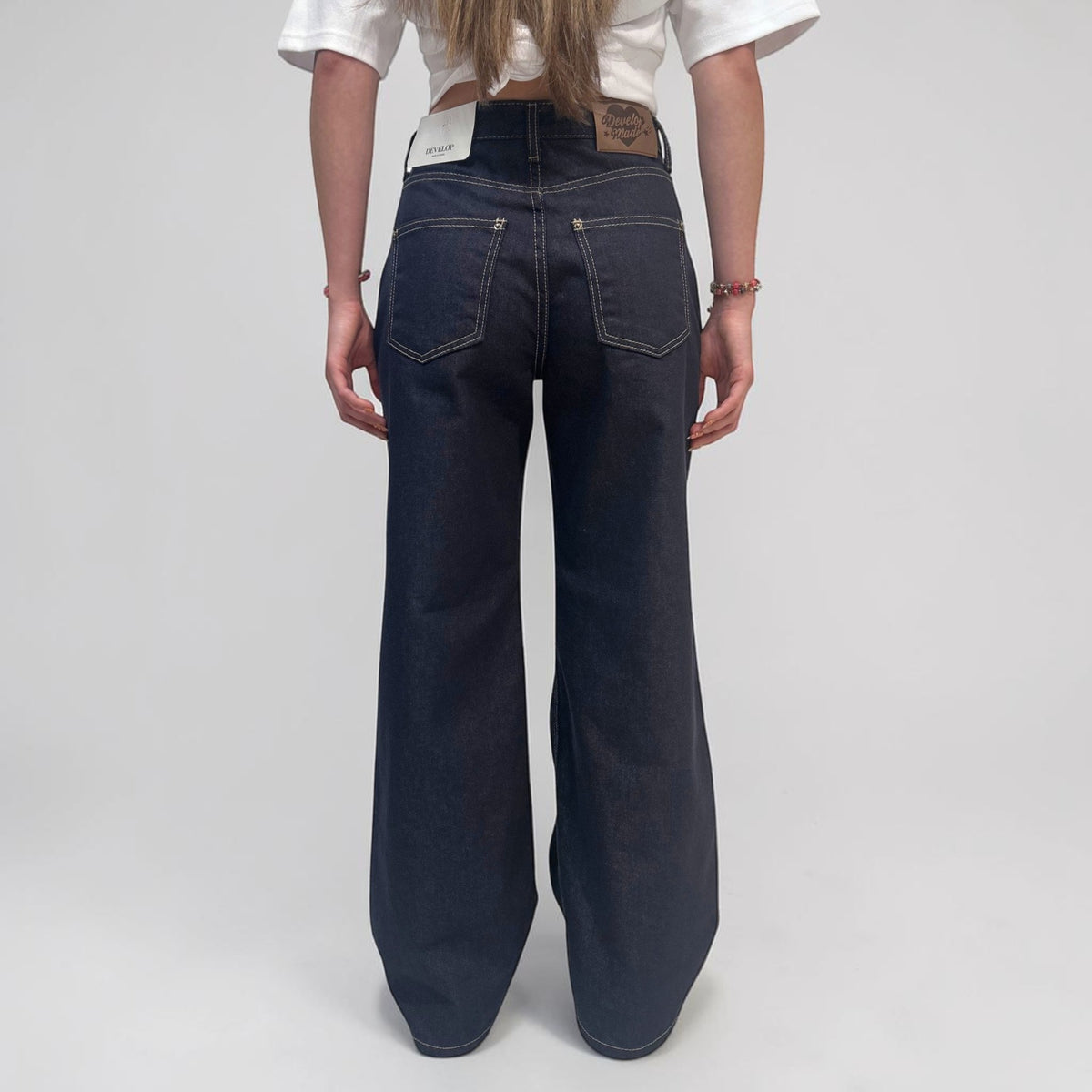 Develop Korea Harmony Jeans Indigo | ODD EVEN