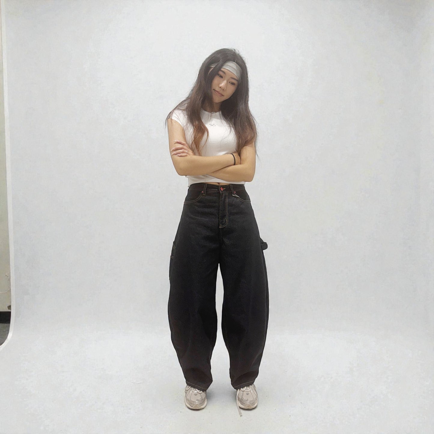 Develop Korea Heartbreak Jeans Indigo | ODD EVEN