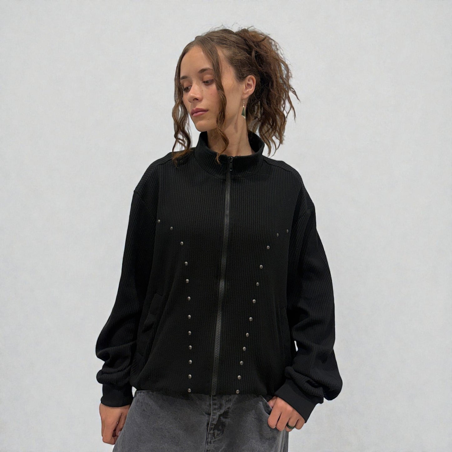 Kaleidoscope Studio Rib Knit Black