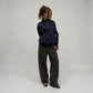 Kaleidoscope Studio Rib Knit Navy