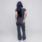 Askhaki Seoul Off Shoulder Top Navy | ODD EVEN