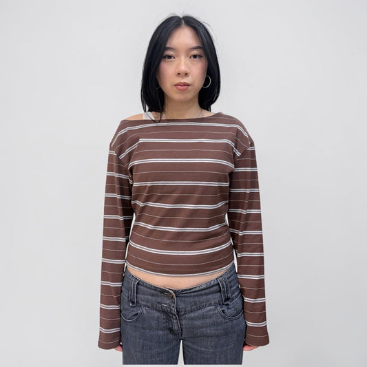 Askhaki Seoul Chelsea Long Sleeve Brown | ODD EVEN