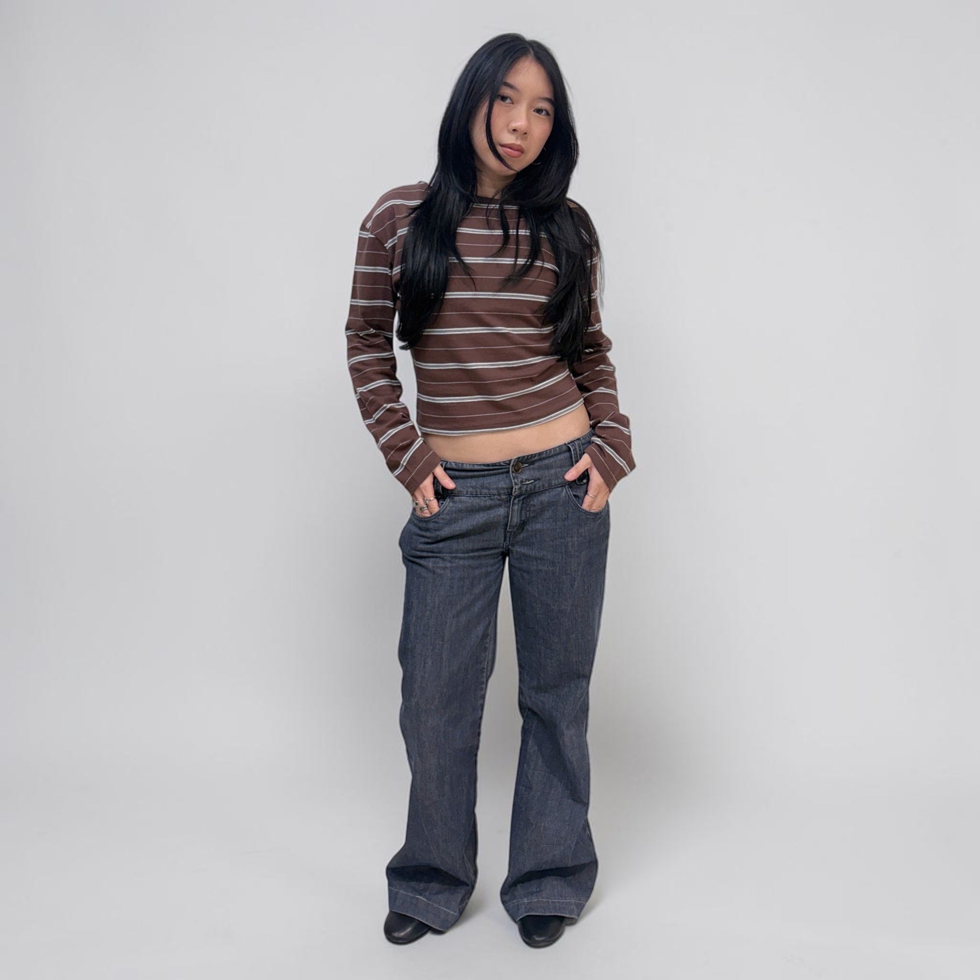 Askhaki Seoul Chelsea Long Sleeve Brown | ODD EVEN