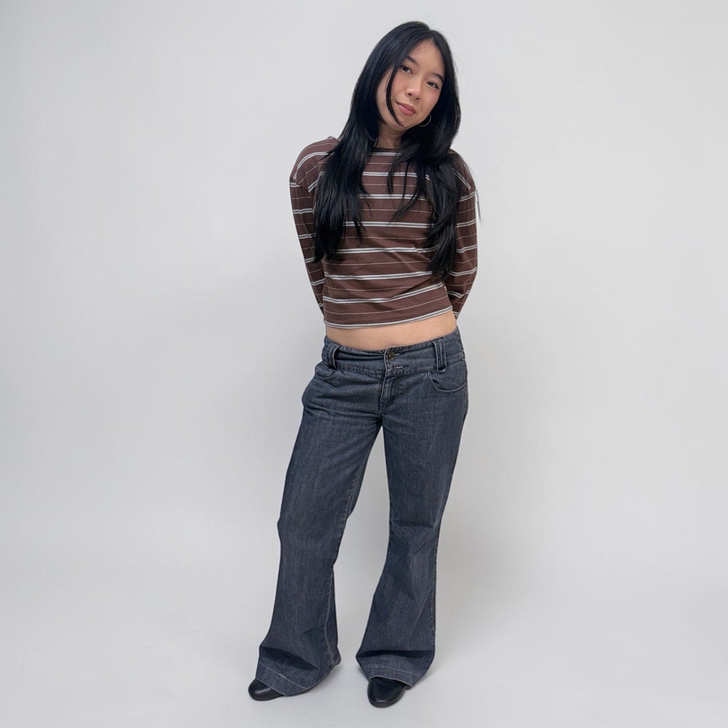 Askhaki Seoul Chelsea Long Sleeve Brown | ODD EVEN