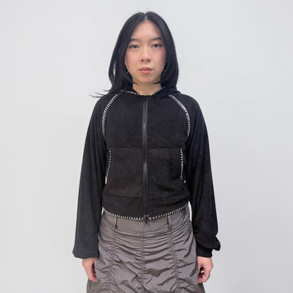 Askhaki Seoul Darkwave Jacket Black | ODD EVEN