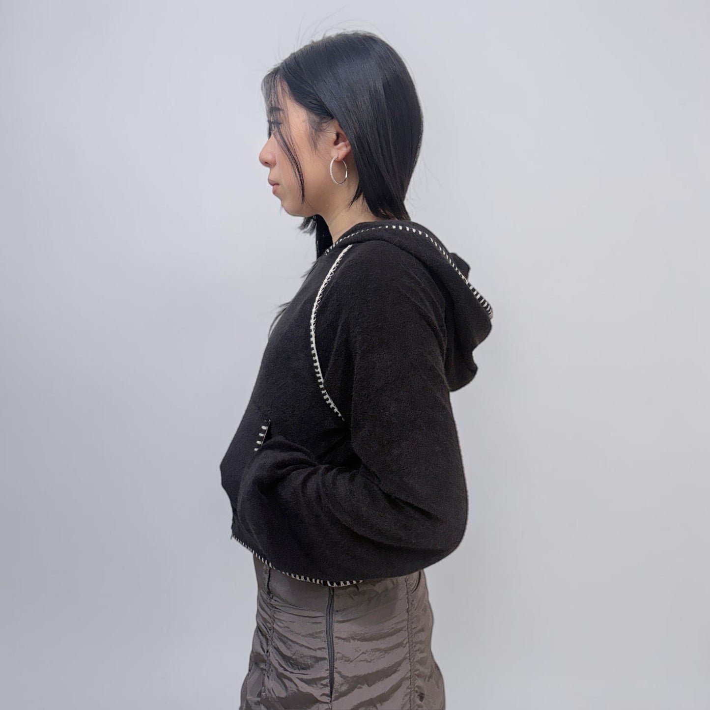 Askhaki Seoul Darkwave Jacket Black | ODD EVEN