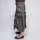 Askhaki Seoul Vallencourt Skirt Charcoal | ODD EVEN