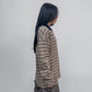 Askhaki Seoul Xliu Striped Top Brown | ODD EVEN