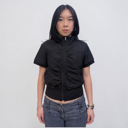 Askhaki Seoul Highgarden Top Black | ODD EVEN