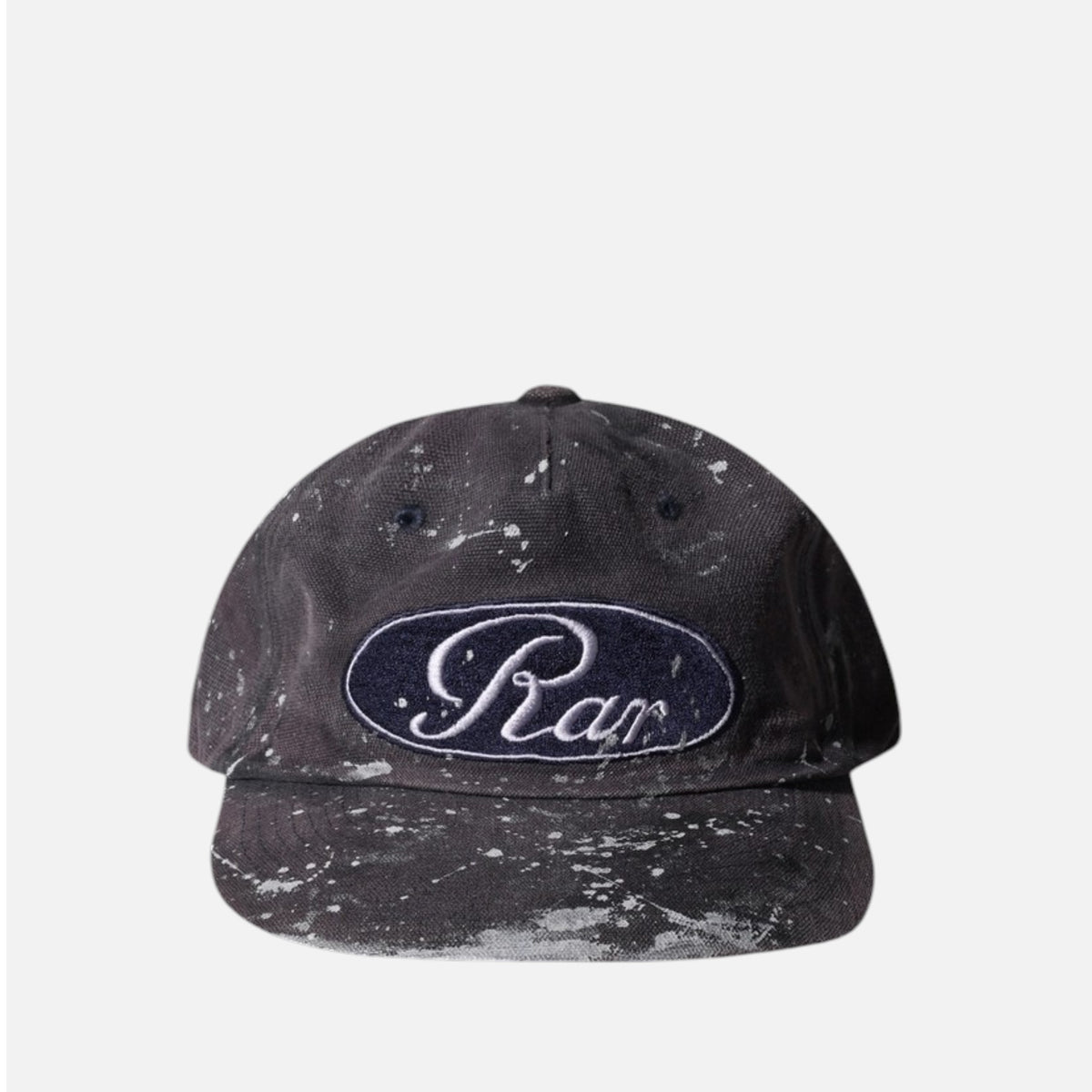 RAR Painted Oval Logo Faded Cap Charcoal | ODD EVEN