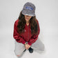 RAR Painted Oval Logo Faded Cap Charcoal
