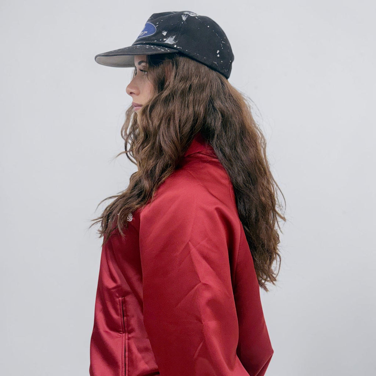 RAR Painted Oval Logo Faded Cap Black