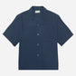 Malenkii Vacation S/S Shirt Navy  | ODD EVEN