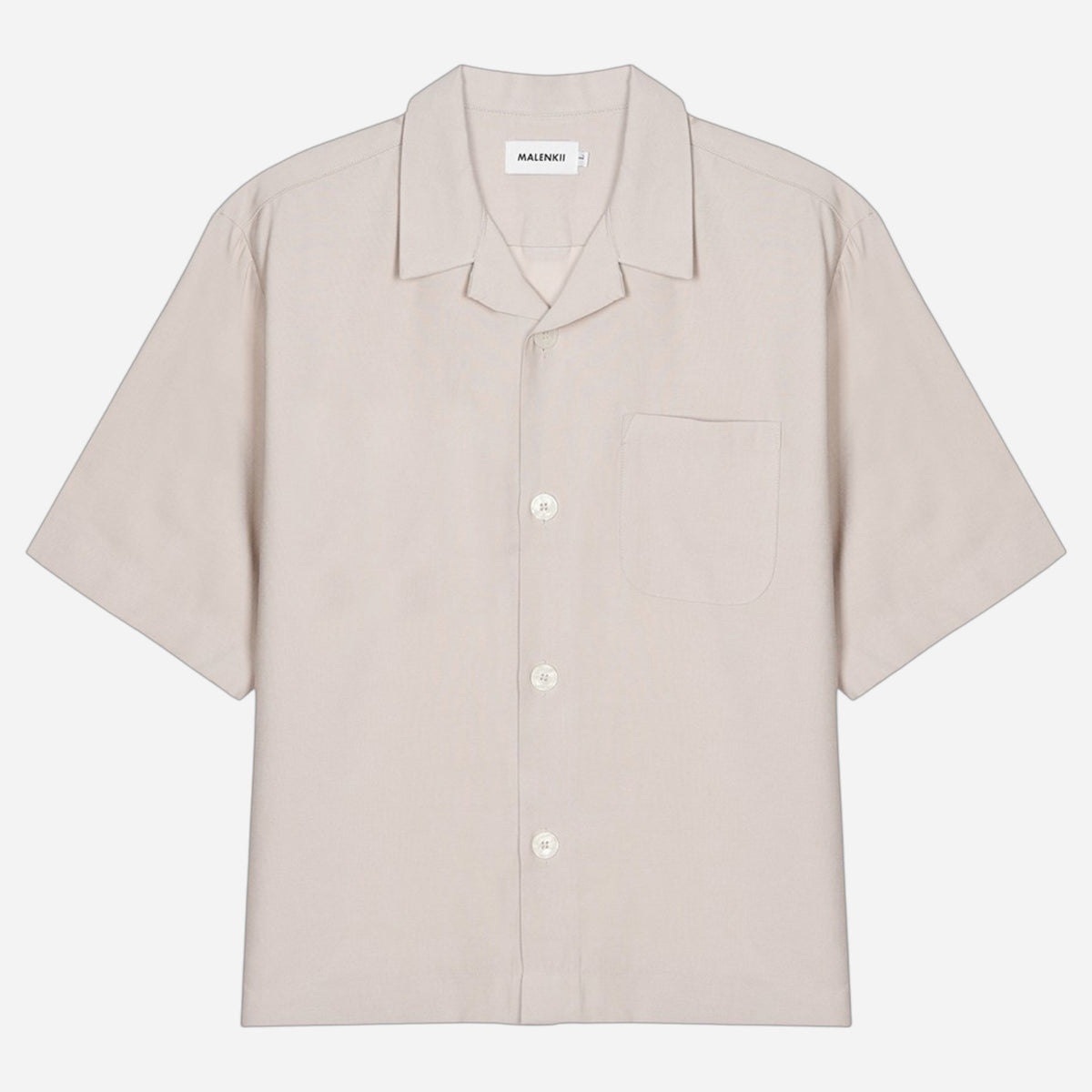 Malenkii Vacation S/S Shirt Beige | ODD EVEN