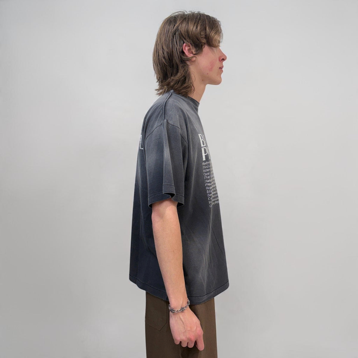 RAR Bad Protocol T-Shirt Dusty Charcoal | ODD EVEN