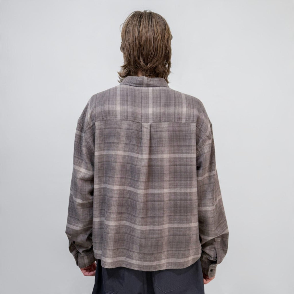 Senne Barksdale Shirt Grey/Charcoal Shirt | ODD EVEN 