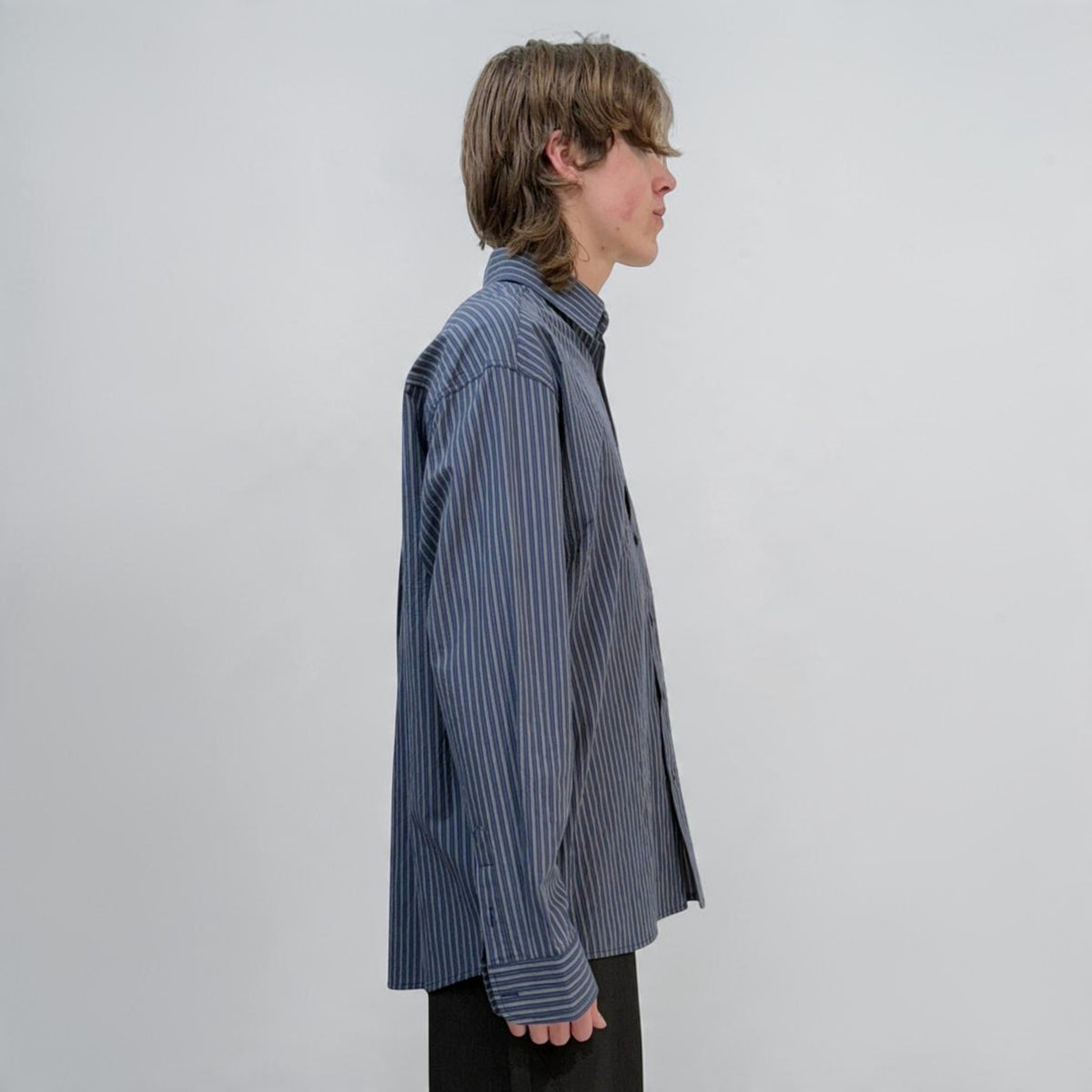 Senne Moreland Shirt Navy/White | ODD EVEN