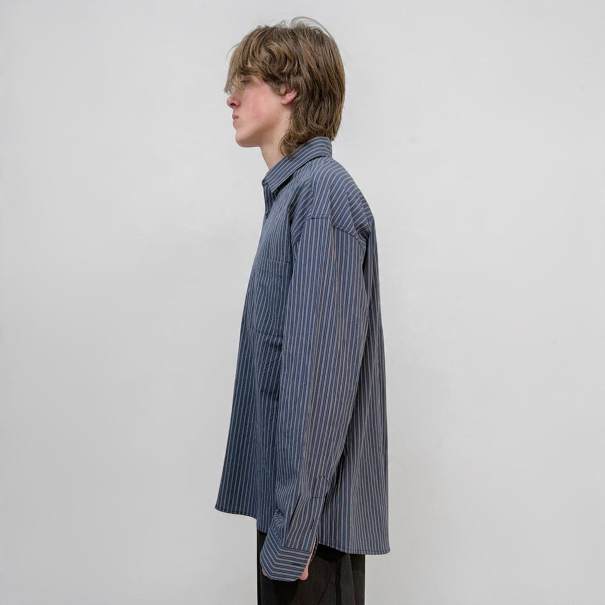Senne Moreland Shirt Navy/White | ODD EVEN