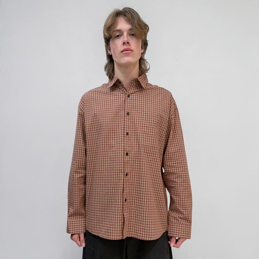 Senne Stanfield Shirt Red/Orange | ODD EVEN
