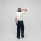 Senne Investment Pinstripe Pants Black/White | ODD EVEN