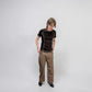 By Attention Quicksilver Top Brown | ODD EVEN