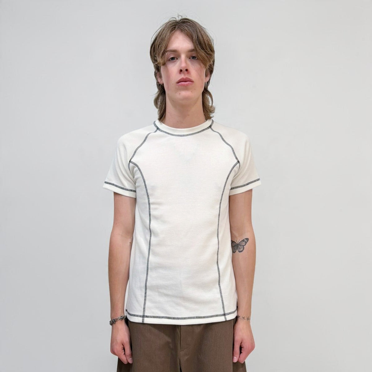 By Attention Quicksilver Top White | ODD EVEN