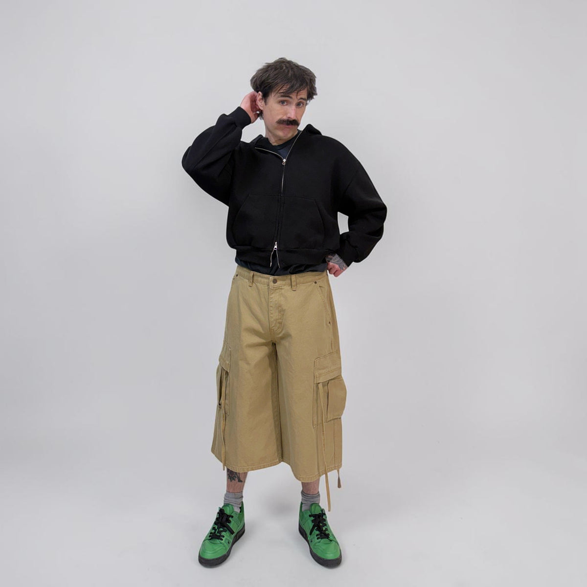 By Attention Brooklyn Shorts Mustard | ODD EVEN