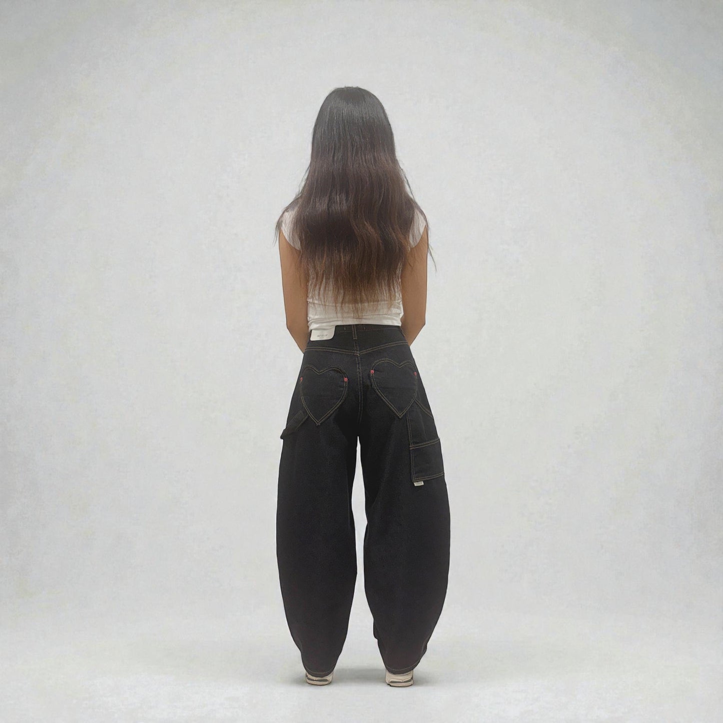 Develop Korea Heartbreak Jeans Indigo | ODD EVEN