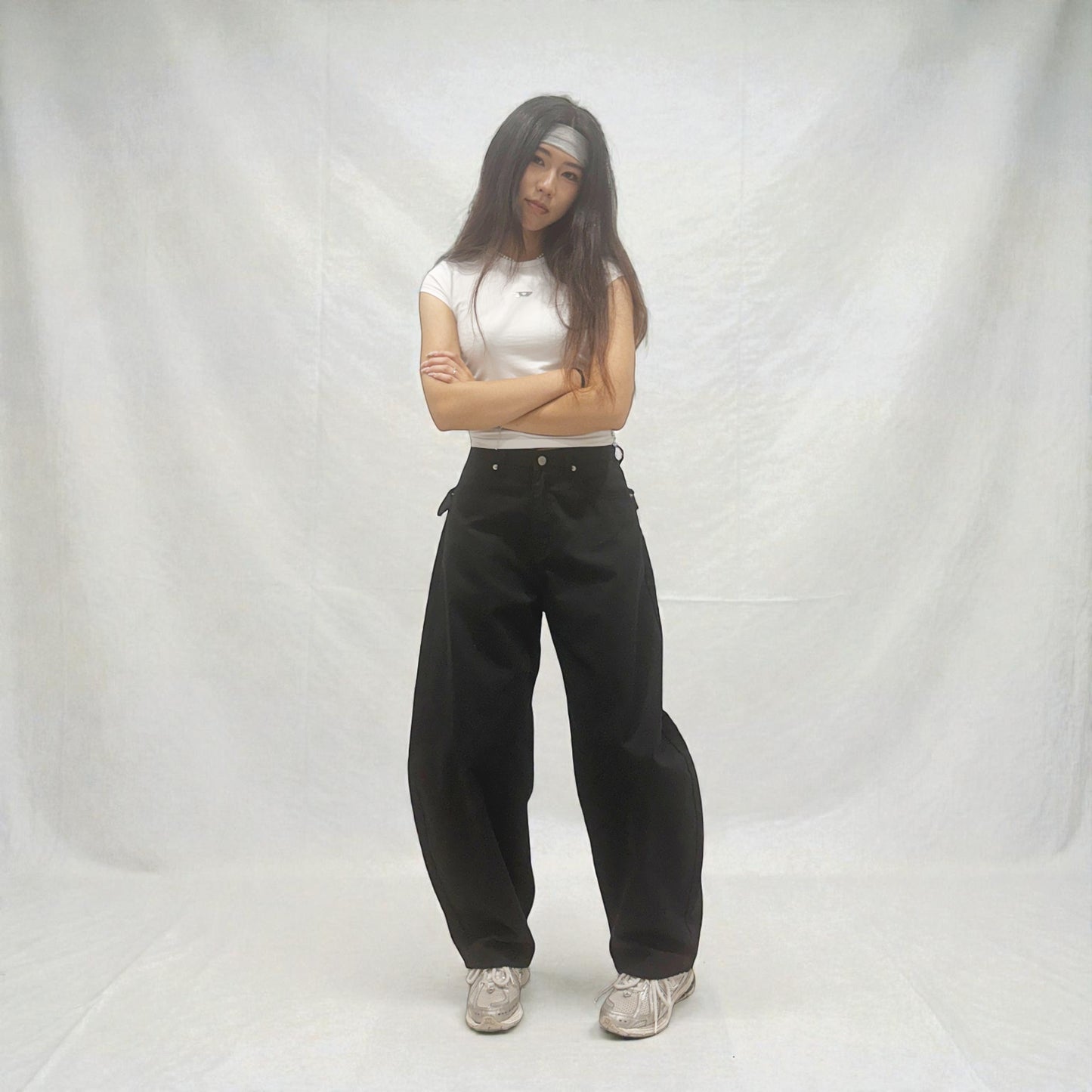 Develop Korea Sable Jeans Black | ODD EVEN