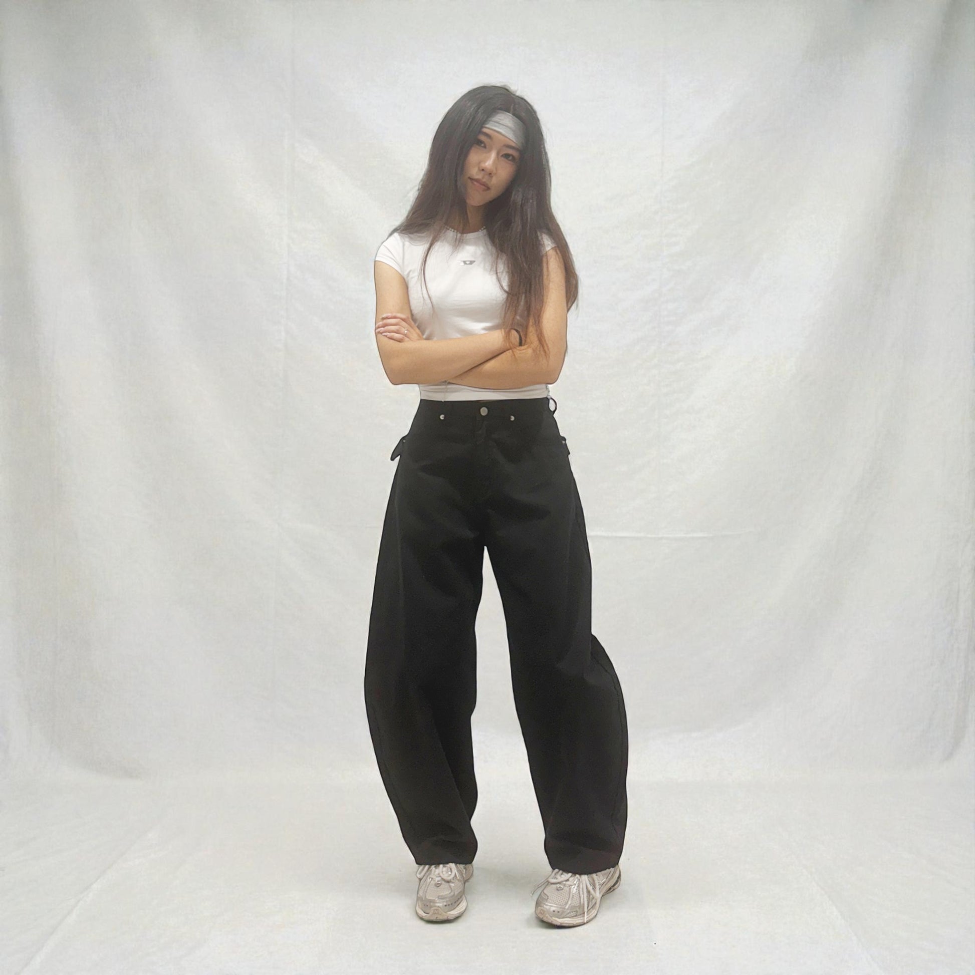 Develop Korea Sable Jeans Black | ODD EVEN