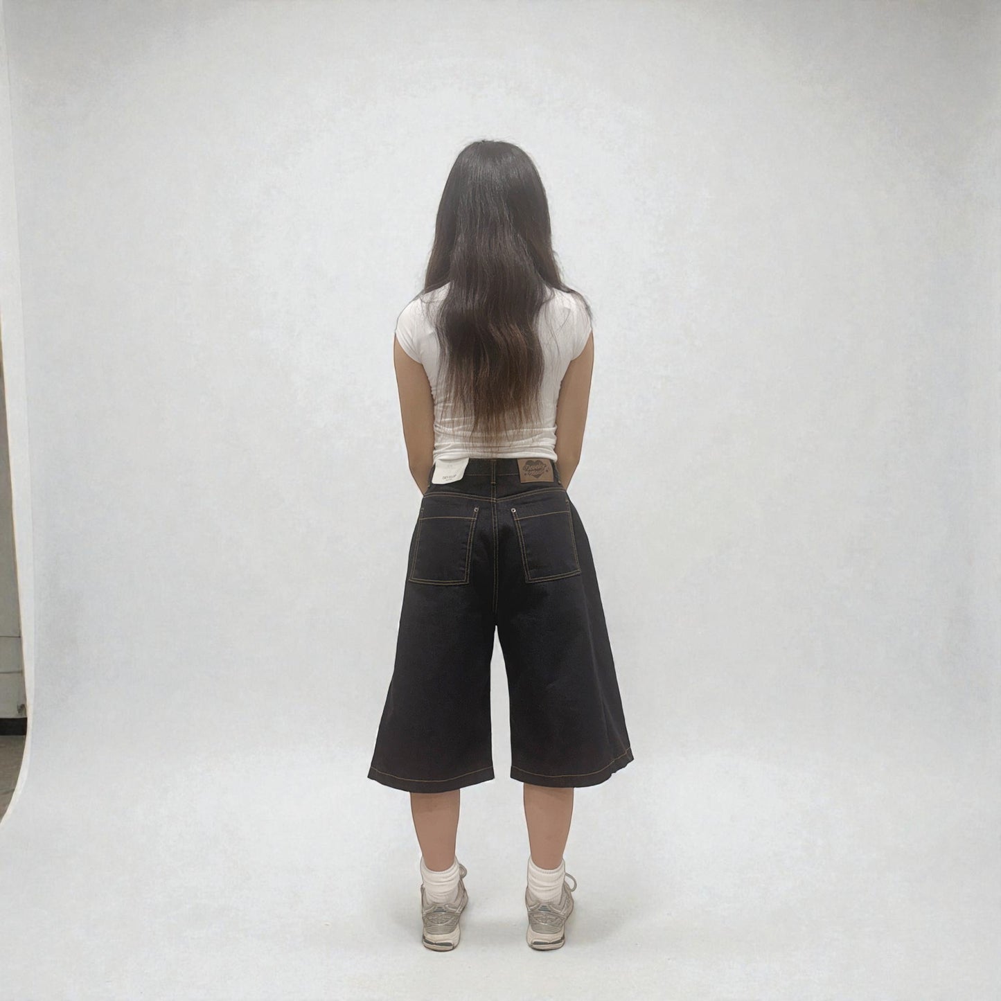 Develop Korea Destroyer Jorts Indigo | ODD EVEN