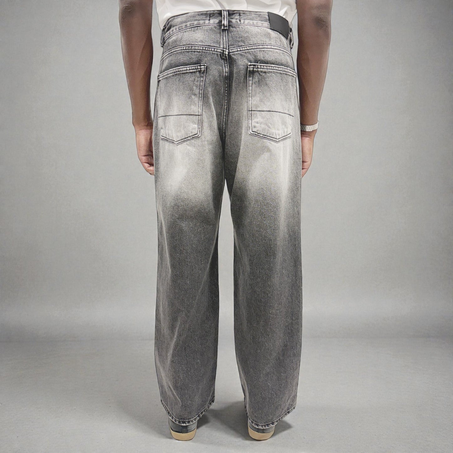 Avec Design Acid Drop Jeans Black | ODD EVEN