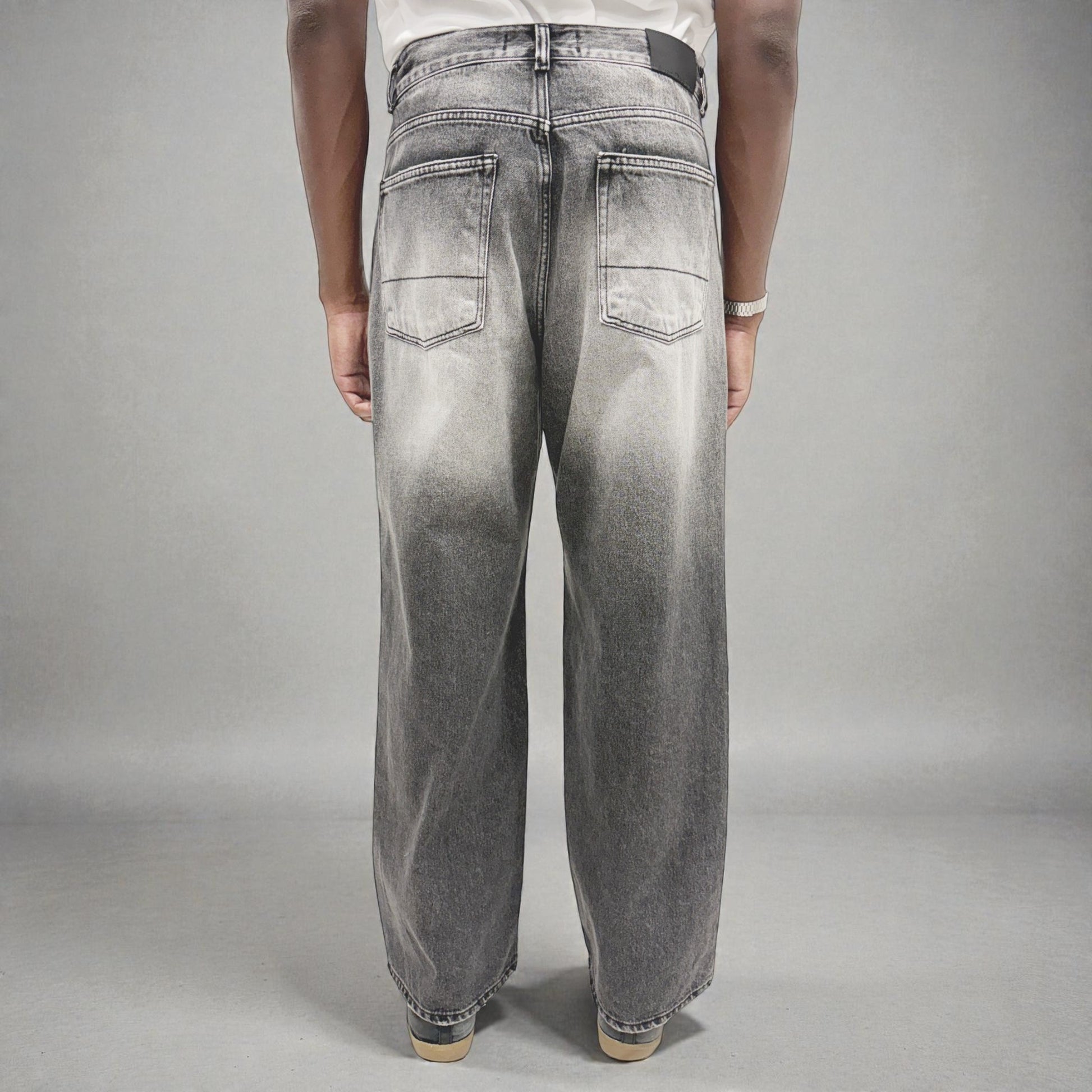 Avec Design Acid Drop Jeans Black | ODD EVEN