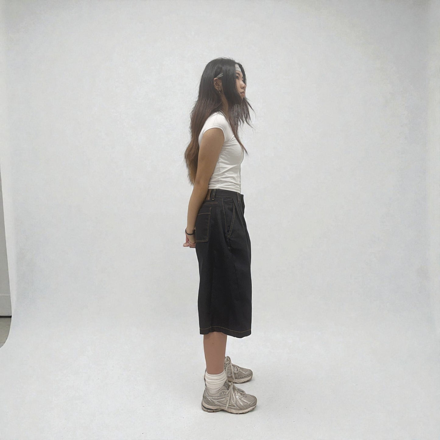 Develop Korea Destroyer Jorts Indigo