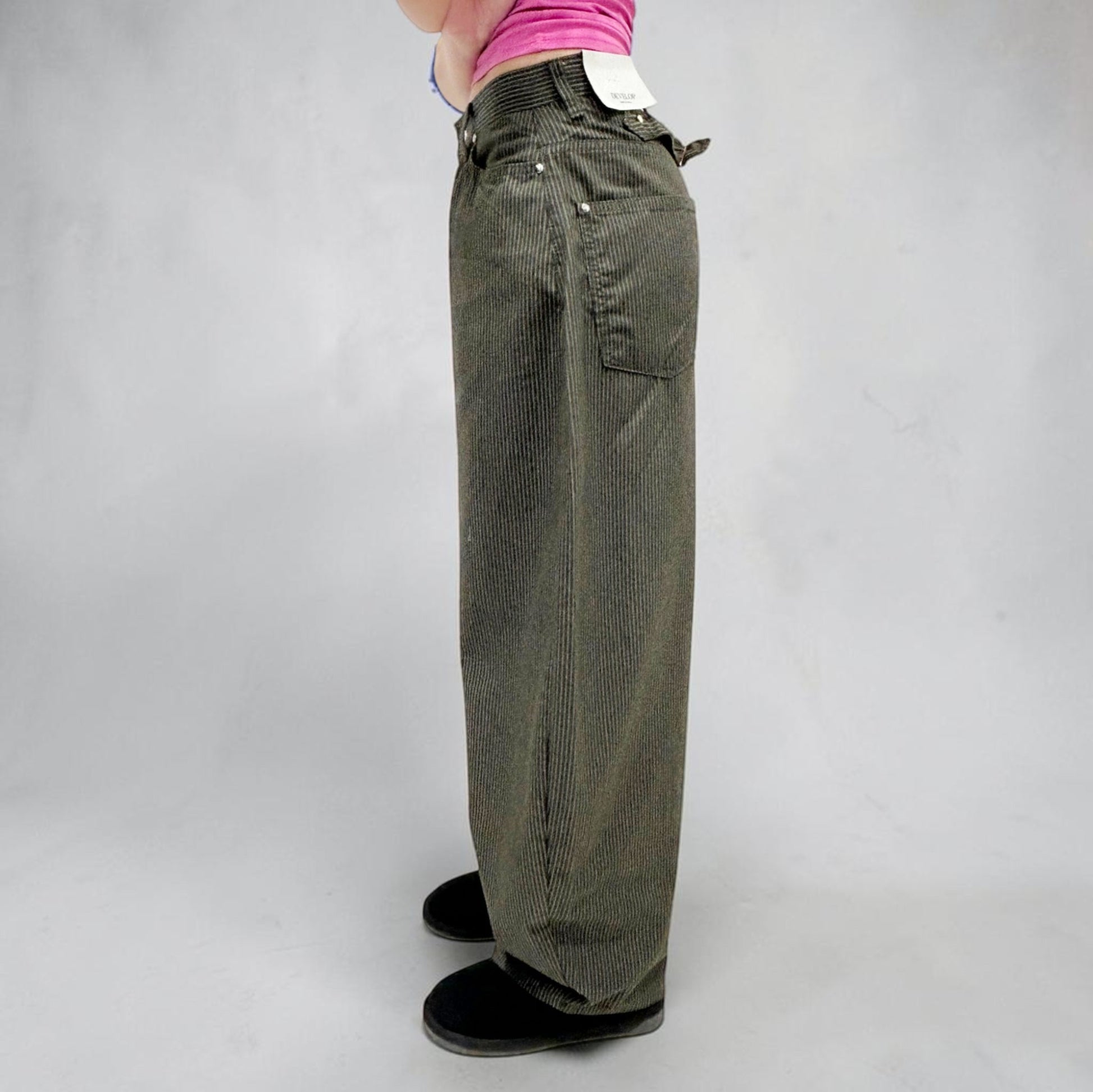 Develop Korea No Doubt Pants Forest Green | ODD EVEN