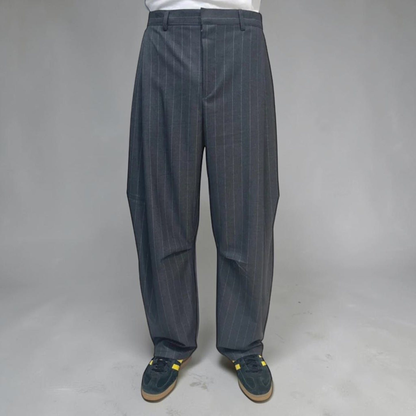 Senne Investment Pants Charcoal/White