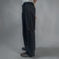 Senne Investment Pinstripe Pants Black/Grey | ODD EVEN 