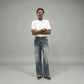 Avec Design Acid Drop Jeans Blue | ODD EVEN