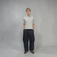 Senne Investment Pinstripe Pants Black/Grey | ODD EVEN 