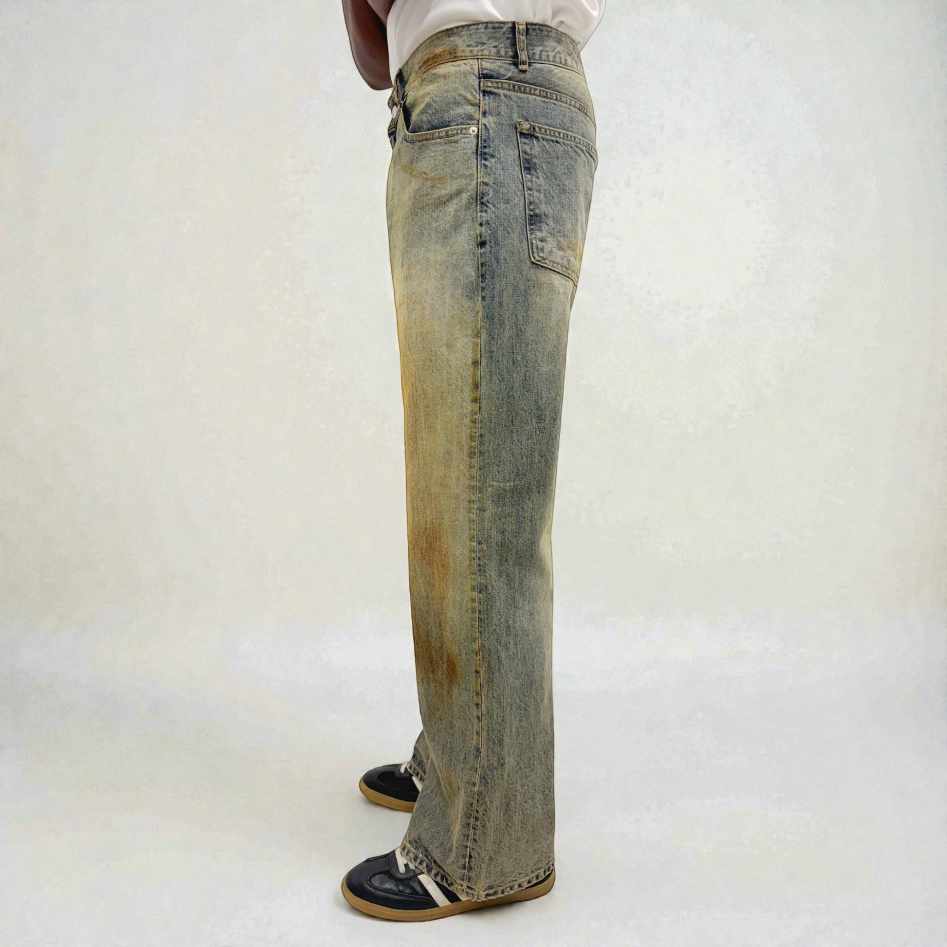 Avec Design Messed Up Jeans Blue | ODD EVEN