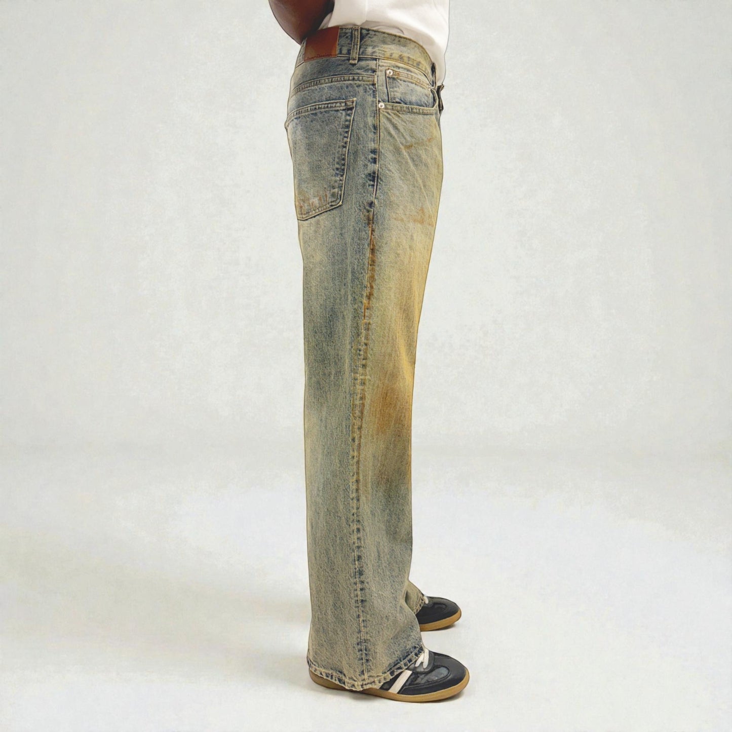 Avec Design Messed Up Jeans Blue | ODD EVEN