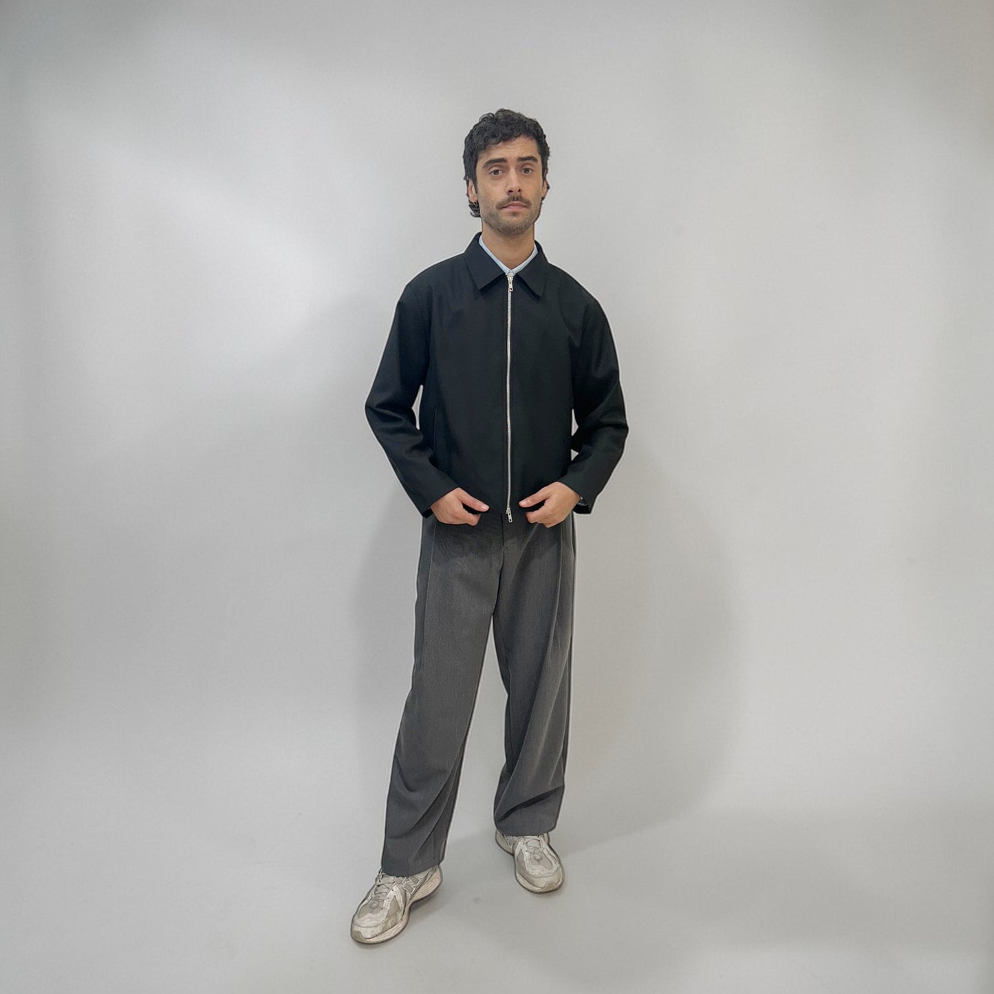 Invis-Able Alfonso Wool Jacket Black | ODD EVEN