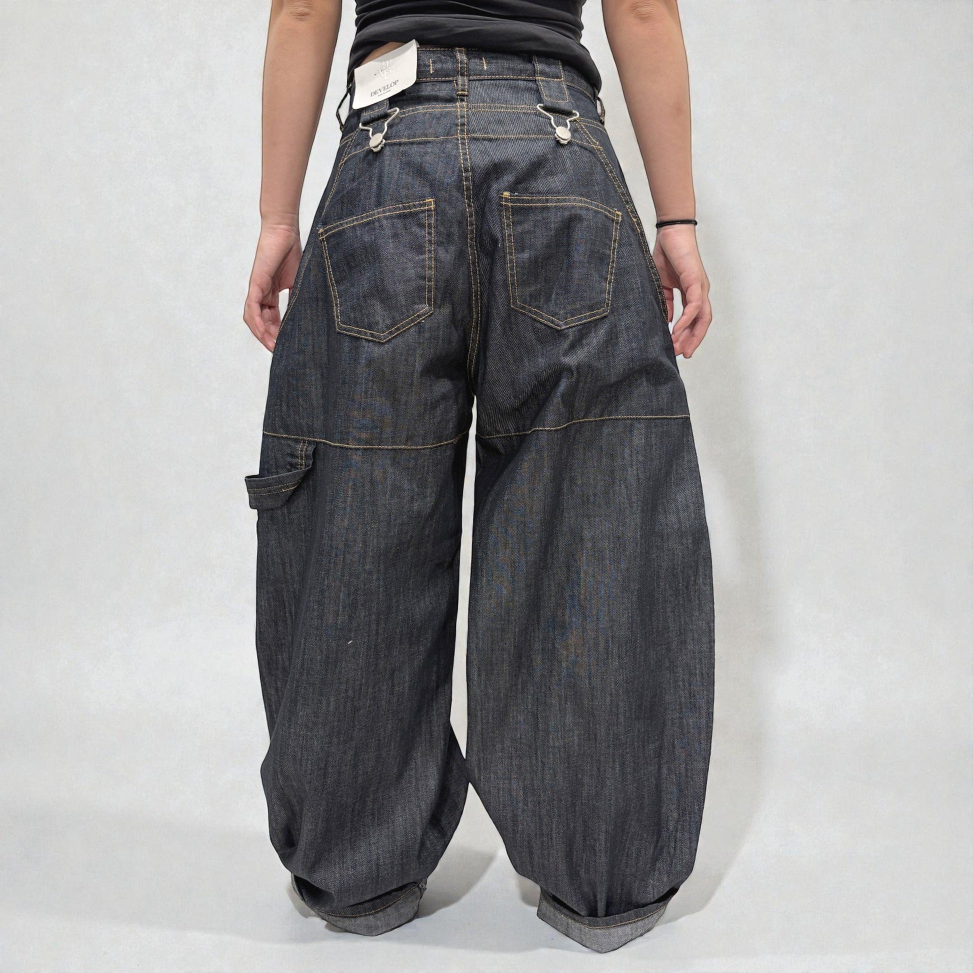 Develop Korea Menace Jeans Indigo | ODD EVEN